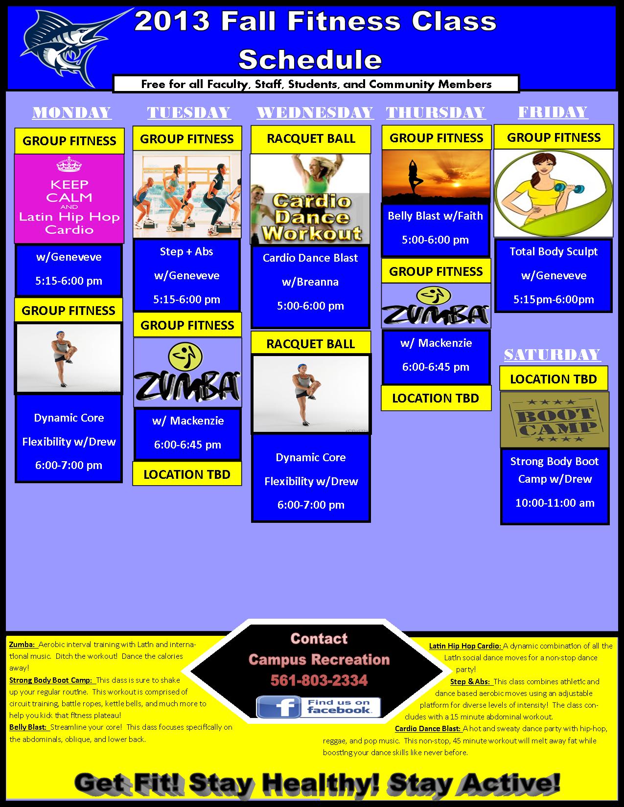 Campus Recreation - Group Fitness Classes